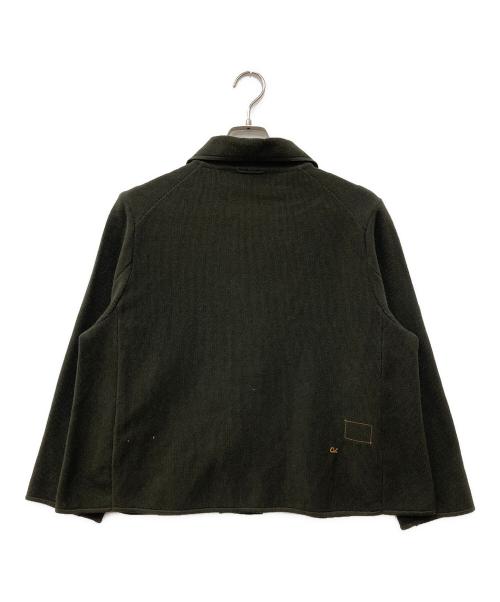 45R（フォーティファイブ・アール）45R (フォーティファイブ・アール) カノコニットソーのジャケット オリーブ サイズ:下記参照の古着・服飾アイテム