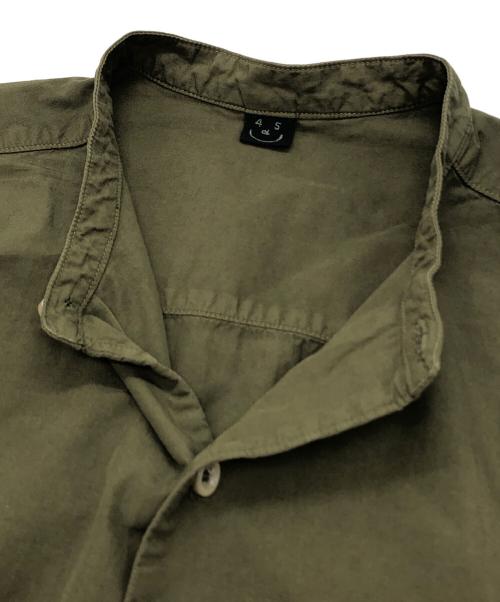 45R（フォーティファイブ・アール）45R (フォーティファイブ・アール) コンパクトダンプの908オーシャン馬風シャツ オリーブ サイズ:下記参照の古着・服飾アイテム