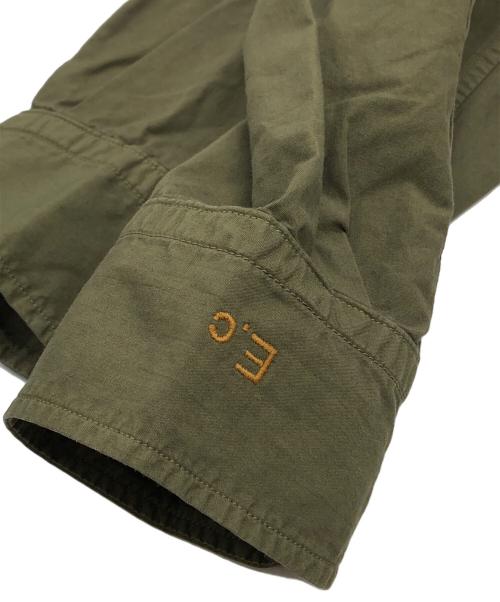 45R（フォーティファイブ・アール）45R (フォーティファイブ・アール) コンパクトダンプの908オーシャン馬風シャツ オリーブ サイズ:下記参照の古着・服飾アイテム