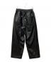 COOTIE PRODUCTIONS (クーティープロダクツ) Faux Leather Pants ブラック サイズ:S：40000円