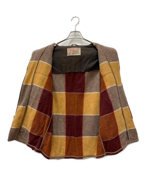 SOO WOOLEN MILLS（スー ウーレン ミルズ）SOO WOOLEN MILLS (スー ウーレン ミルズ) ウールジャケット イエロー サイズ:下記参照の古着・服飾アイテム