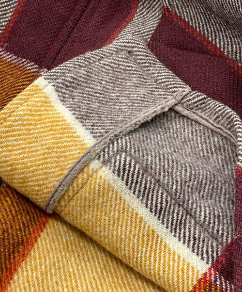 SOO WOOLEN MILLS（スー ウーレン ミルズ）SOO WOOLEN MILLS (スー ウーレン ミルズ) ウールジャケット イエロー サイズ:下記参照の古着・服飾アイテム