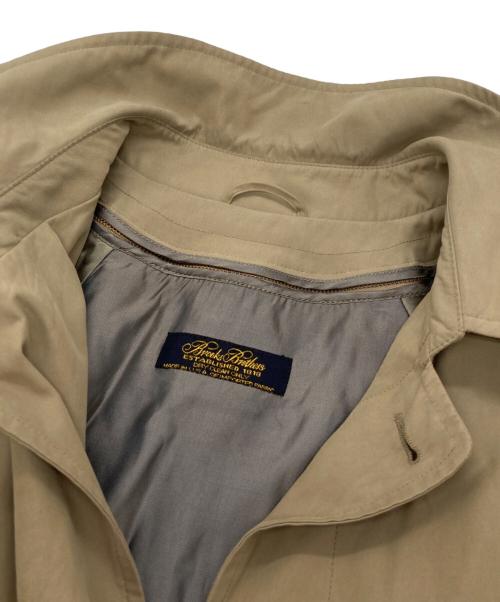 BROOKS BROTHERS（ブルックスブラザーズ）BROOKS BROTHERS (ブルックスブラザーズ) ライナー付きステンカラーコート ベージュ サイズ:下記参照の古着・服飾アイテム