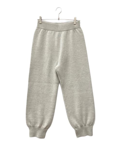 AP STUDIO（エーピーストゥディオ）AP STUDIO (エーピーストゥディオ) Milled Knit Pt グレー サイズ:38の古着・服飾アイテム