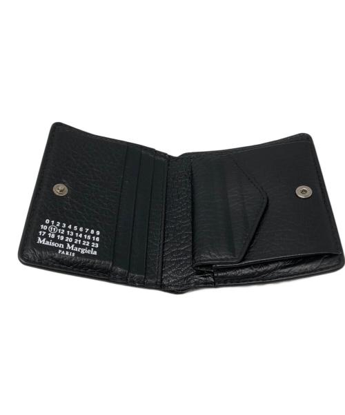 Maison Margiela（メゾンマルジェラ）Maison Margiela (メゾンマルジェラ) 2つ折り財布 ブラックの古着・服飾アイテム