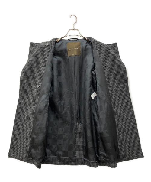 MACKINTOSH（マッキントッシュ）MACKINTOSH (マッキントッシュ) 千鳥柄ダブルコート グレー サイズ:32の古着・服飾アイテム