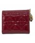 Christian Dior (クリスチャン ディオール) ロータスウォレット コンパクトウォレット レッド：18000円