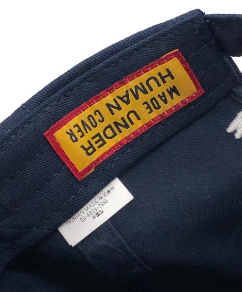 HUMAN MADE（ヒューマンメイド）HUMAN MADE (ヒューマンメイド) UNDERCOVER (アンダーカバー) 6PANEL TWILL CAP ブラック サイズ:下記参照の古着・服飾アイテム