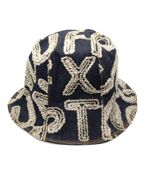 uniform experiment（ユニフォームエクスペリメント）uniform experiment (ユニフォームエクスペリメント) OVERFLOW DENIM REVERSIBLE HAT ブラック サイズ:下記参照の古着・服飾アイテム