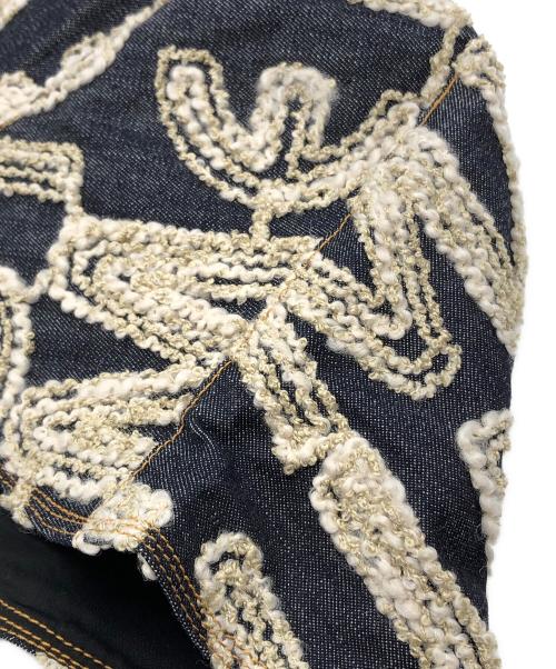 uniform experiment（ユニフォームエクスペリメント）uniform experiment (ユニフォームエクスペリメント) OVERFLOW DENIM REVERSIBLE HAT ブラック サイズ:下記参照の古着・服飾アイテム