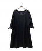 Y'sワイズ）の古着「ブラウスワンピース」｜ネイビー
