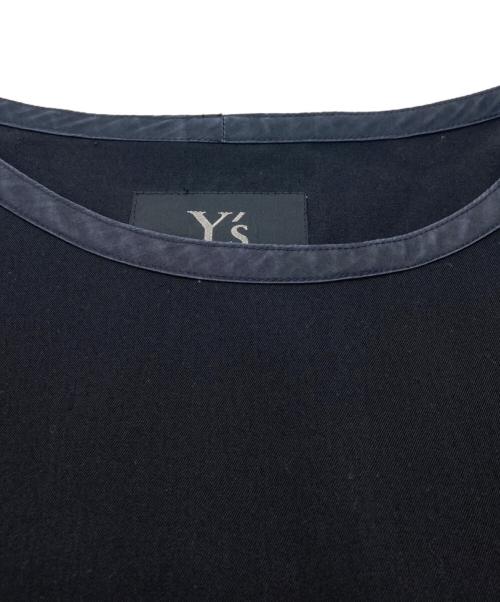 Y's（ワイズ）Y's (ワイズ) ブラウスワンピース ネイビー サイズ:Lの古着・服飾アイテム
