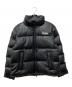 FIRST DOWN（ファーストダウン）の古着「BUBBLE DOWN JKT COLOR LEATHER」｜ブラック