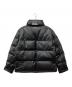 FIRST DOWN (ファーストダウン) BUBBLE DOWN JKT COLOR LEATHER ブラック サイズ:M：19000円