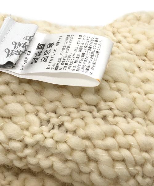 Vivienne Westwood（ヴィヴィアンウエストウッド）Vivienne Westwood (ヴィヴィアンウエストウッド) ニットワッチ アイボリー サイズ:下記参照の古着・服飾アイテム