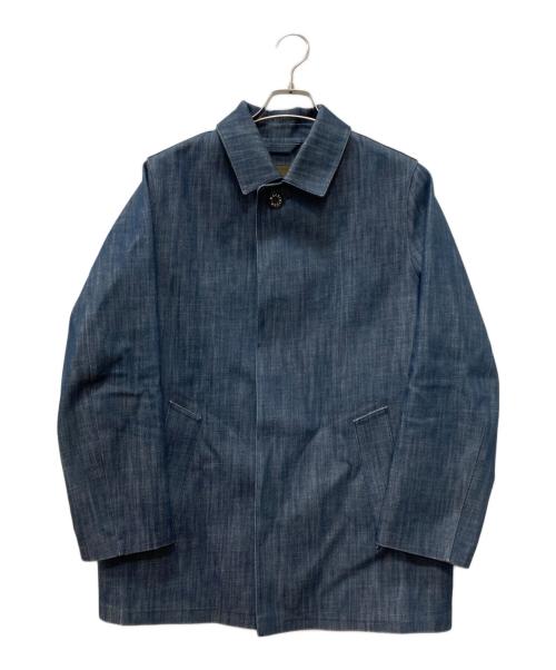 MACKINTOSH（マッキントッシュ）MACKINTOSH (マッキントッシュ) ゴム引きデニムコート インディゴ サイズ:38の古着・服飾アイテム