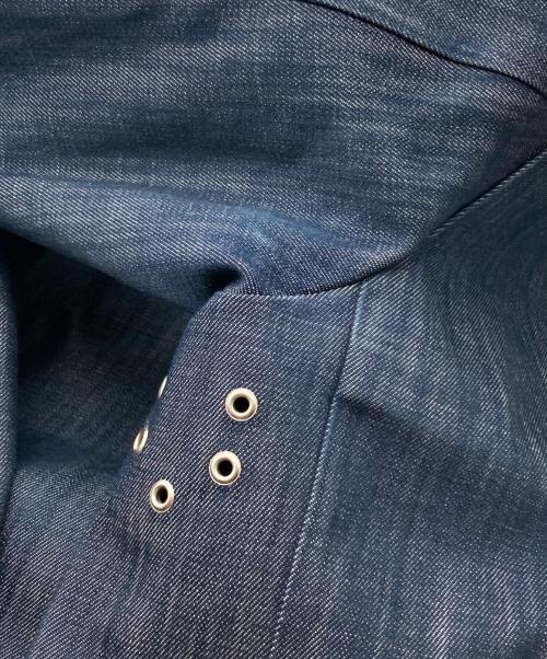 MACKINTOSH（マッキントッシュ）MACKINTOSH (マッキントッシュ) ゴム引きデニムコート インディゴ サイズ:38の古着・服飾アイテム