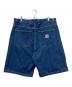 Carhartt WIP (カーハート ワーク イン プログレス) BRANDON SHORT インディゴ サイズ:XL：11000円
