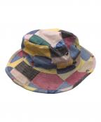 HUMAN MADEヒューマンメイド）の古着「Patchwork Bucket Hat」｜マルチカラー