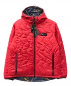 WILD THINGSワイルドシングス）の古着「REVERSIBLE BELAY JACKET」｜レッド