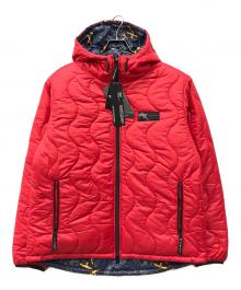 WILD THINGS（ワイルドシングス）の古着「REVERSIBLE BELAY JACKET」｜レッド