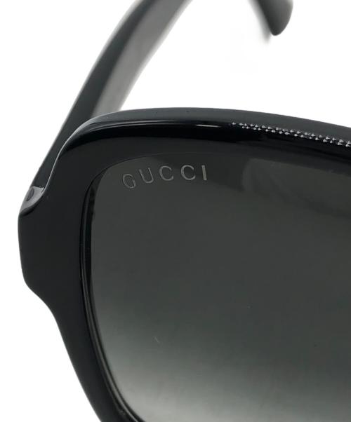 GUCCI（グッチ）GUCCI (グッチ) サングラス ブラックの古着・服飾アイテム