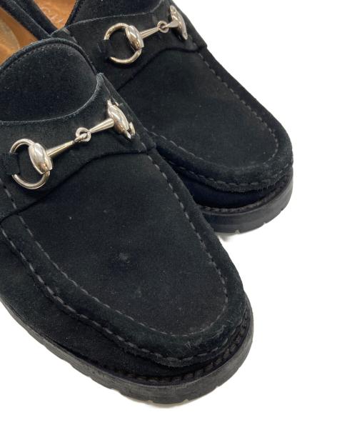 GUCCI（グッチ）GUCCI (グッチ) ホースビットローファー ブラック サイズ:40 1/2の古着・服飾アイテム