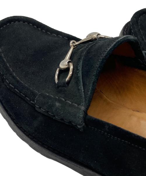 GUCCI（グッチ）GUCCI (グッチ) ホースビットローファー ブラック サイズ:40 1/2の古着・服飾アイテム