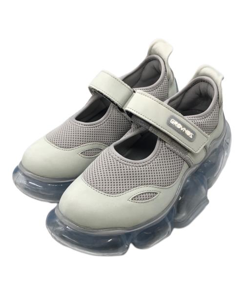 grounds（グラウンズ）GROUNDS (グラウンズ) MOOPIE MARY JANE グレー サイズ:25cmの古着・服飾アイテム