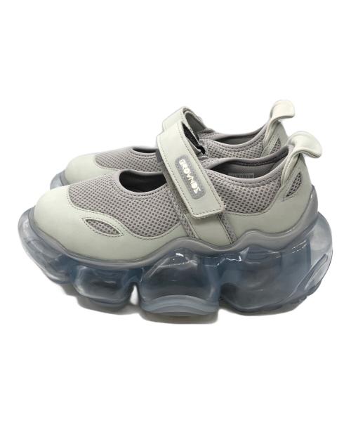 grounds（グラウンズ）GROUNDS (グラウンズ) MOOPIE MARY JANE グレー サイズ:25cmの古着・服飾アイテム