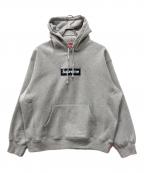 SUPREMEシュプリーム）の古着「BOX LOGO HOODED SWEATSHIRT」｜グレー