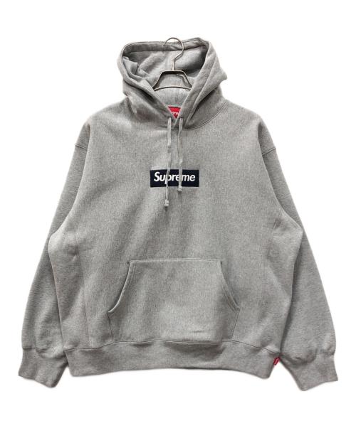 SUPREME（シュプリーム）Supreme (シュプリーム) BOX LOGO HOODED SWEATSHIRT グレー サイズ:Lの古着・服飾アイテム