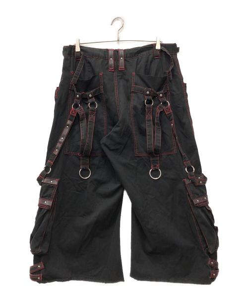 TRIPP（トリップ）TRIPP (トリップ) クロップドカーゴパンツ ブラック サイズ:Lの古着・服飾アイテム