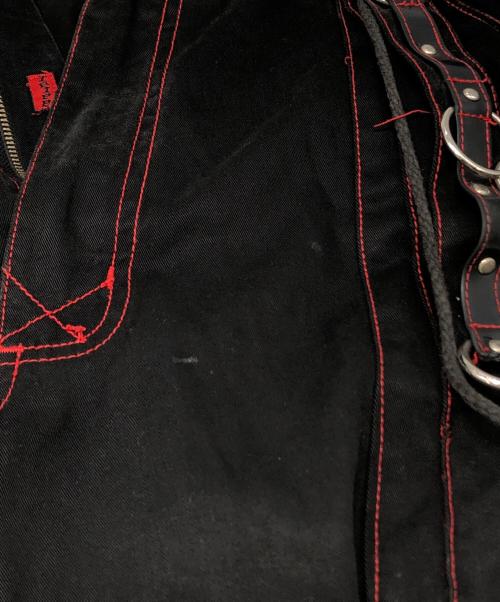 TRIPP（トリップ）TRIPP (トリップ) クロップドカーゴパンツ ブラック サイズ:Lの古着・服飾アイテム