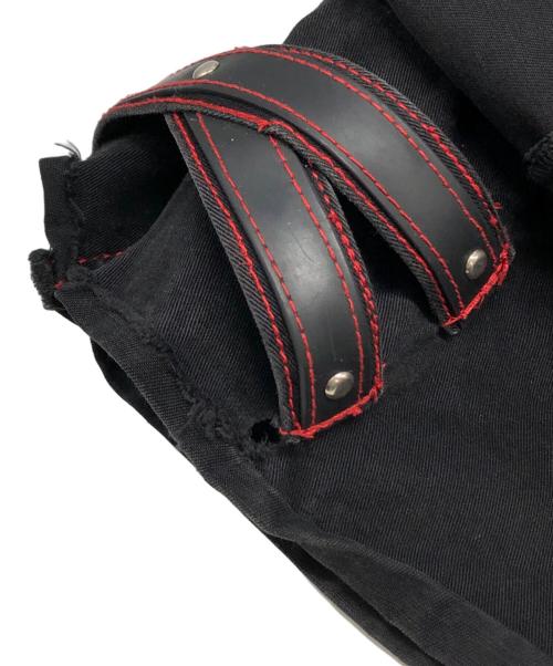 TRIPP（トリップ）TRIPP (トリップ) クロップドカーゴパンツ ブラック サイズ:Lの古着・服飾アイテム