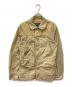 COMME des GARCONS HOMME（コムデギャルソン オム）の古着「丸襟ナイロンデザインジャケット」｜ベージュ