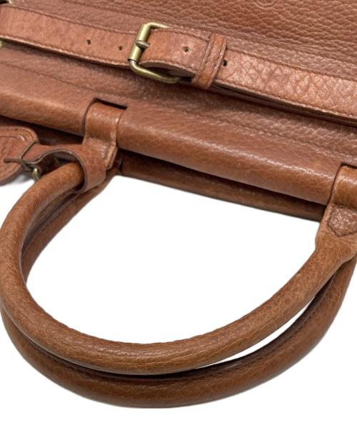 POLO RALPH LAUREN（ポロ・ラルフローレン）POLO RALPH LAUREN (ポロ・ラルフローレン) レザーハンドバッグ ブラウン サイズ:下記参照の古着・服飾アイテム