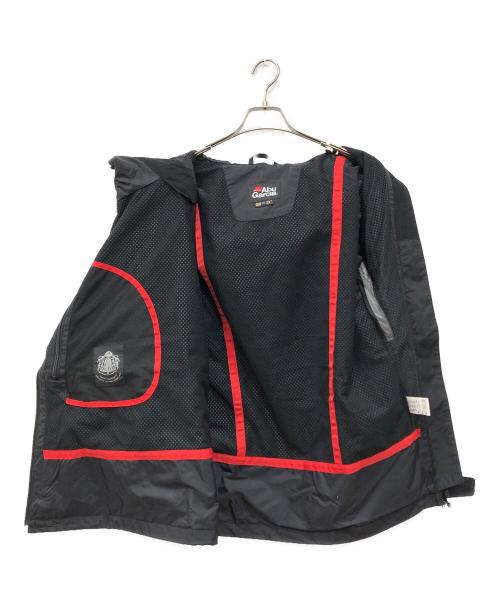 Abu Garcia（アブガルシア）Abu Garcia (アブガルシア) サイドジップマウンテンパーカー ブラック サイズ:Mの古着・服飾アイテム
