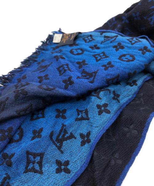LOUIS VUITTON（ルイ ヴィトン）LOUIS VUITTON (ルイ ヴィトン) エシャルプ・モノグラム クラシック グラディエント ブルーの古着・服飾アイテム