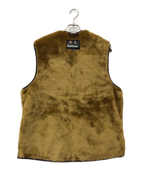 Barbour（バブアー）Barbour (バブアー) パイルライナーフロントジップベスト ベージュ サイズ:40の古着・服飾アイテム