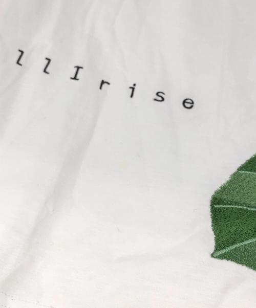 Licht Bestreben（リヒトベシュトレーベン）Licht Bestreben (リヒトベシュトレーベン) EMBROIDERY MONSTERA LOOSE TEE ホワイト サイズ:2の古着・服飾アイテム