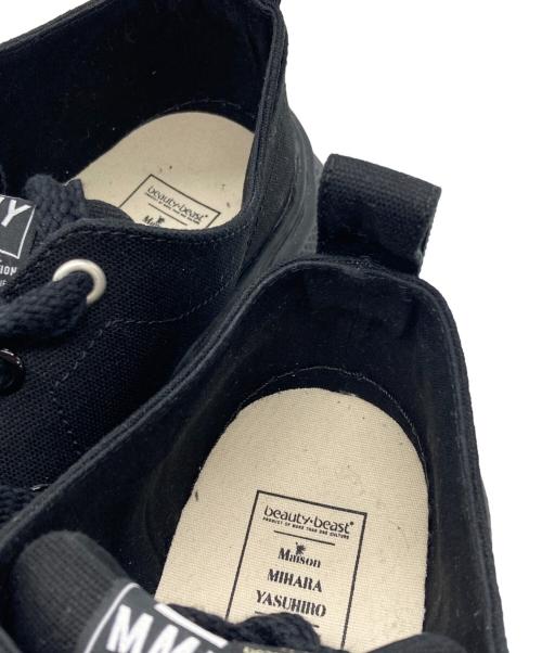 MIHARA YASUHIRO（ミハラヤスヒロ）MIHARA YASUHIRO (ミハラヤスヒロ) beauty:beast (ビューティービースト) Roll-Tongue Staining Shose ブラック サイズ:43の古着・服飾アイテム