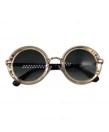 JIMMY CHOO（ジミーチュウ）の古着「サングラス」｜ゴールド