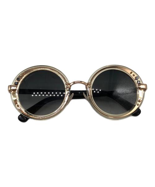 JIMMY CHOO（ジミーチュウ）JIMMY CHOO (ジミーチュウ) サングラス ゴールドの古着・服飾アイテム