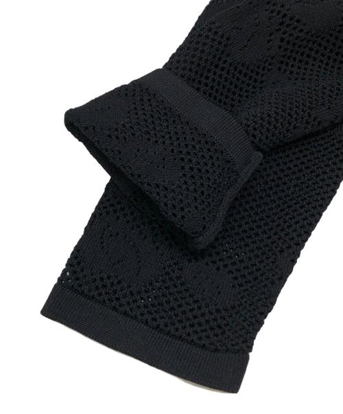 JIL SANDER（ジルサンダー）JIL SANDER (ジルサンダー) ドッキングシアーカーディガン ブラック サイズ:31の古着・服飾アイテム