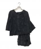 JIL SANDERジルサンダー）の古着「アシンメトリーブラウス」｜ブラック