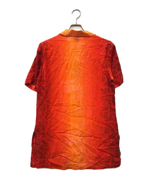 Jean Paul GAULTIER（ジャンポールゴルチェ）Jean Paul GAULTIER (ジャンポールゴルチェ) 総柄S/Sシャツ オレンジ サイズ:50の古着・服飾アイテム