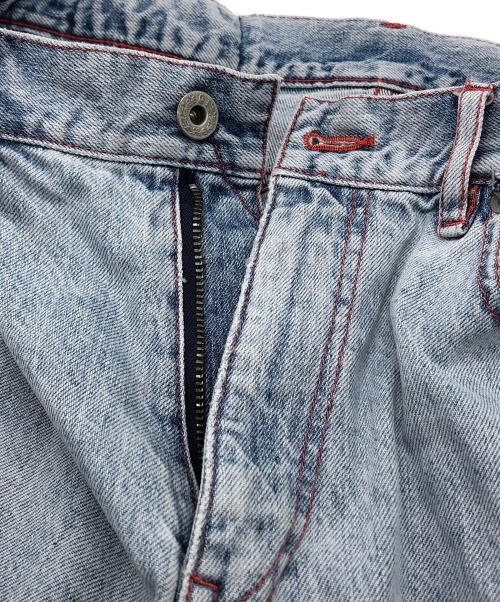 A BATHING APE（ア ベイシング エイプ）A BATHING APE (ア ベイシング エイプ) デニムショートパンツ ブルー サイズ:Sの古着・服飾アイテム