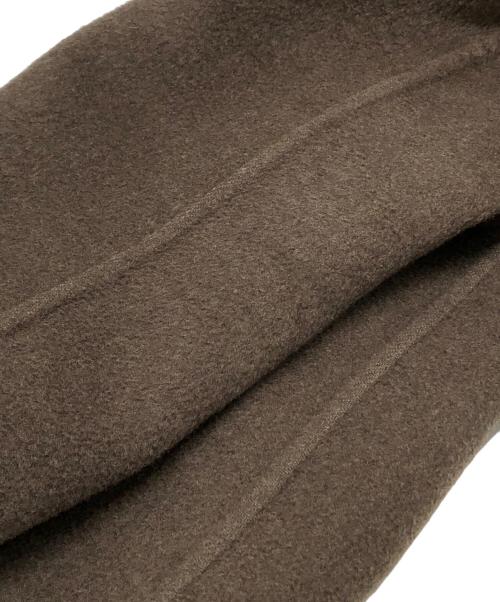 MUSE（ミューズ）MUSE (ミューズ) victorian リバーロングノーカラーコート ベージュ サイズ:36の古着・服飾アイテム