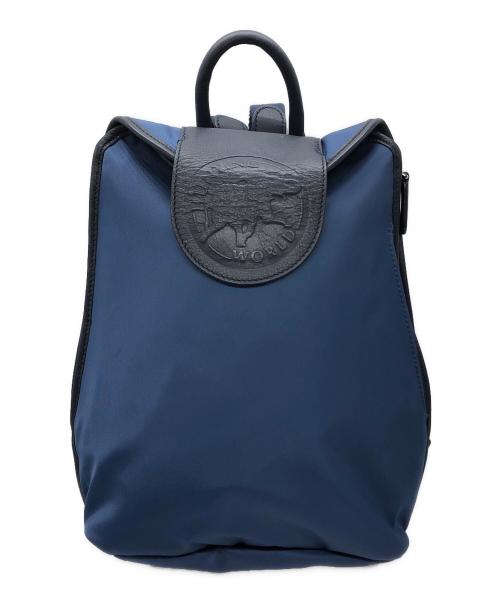 HUNTING WORLD（ハンティングワールド）HUNTING WORLD (ハンティングワールド) リュック ブルー サイズ:下記参照の古着・服飾アイテム